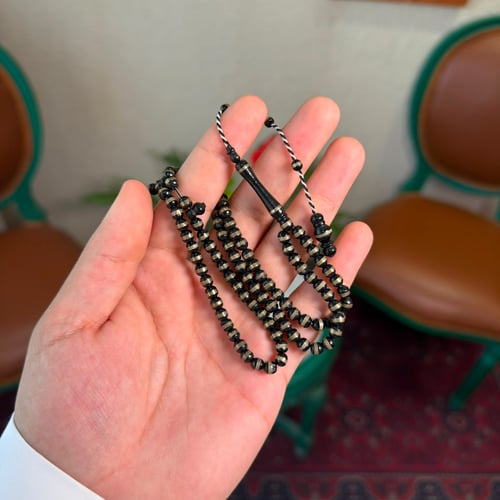 مسباح كوك اسود مطعم بنحاس